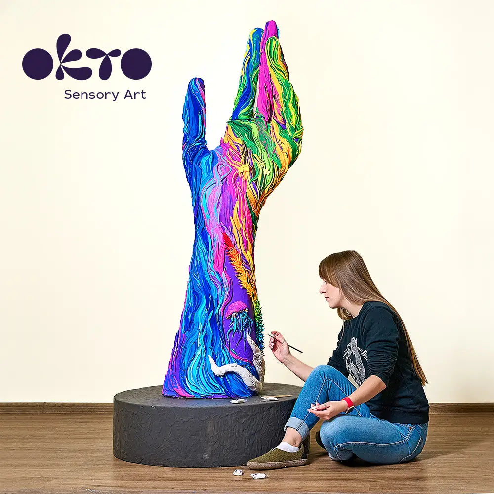 OKTO Colours Air Clay Violet (S - size)