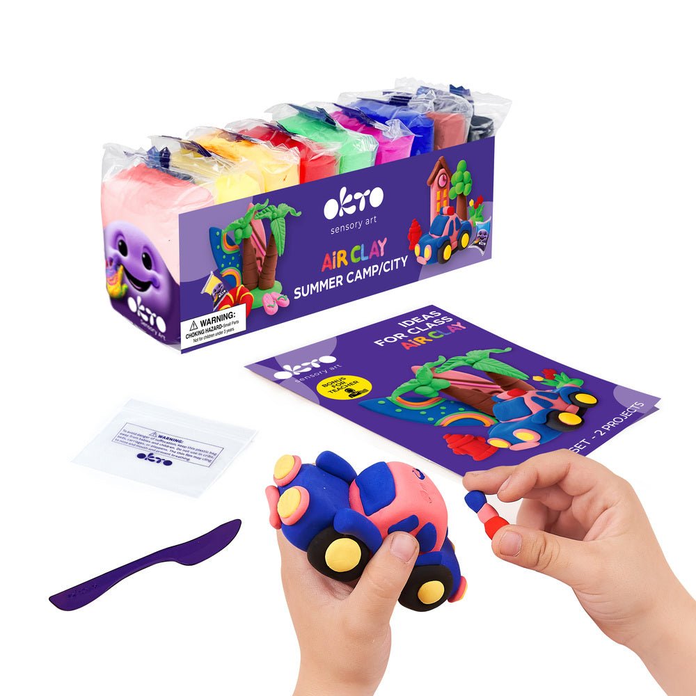 Air clay set for school "Camp"