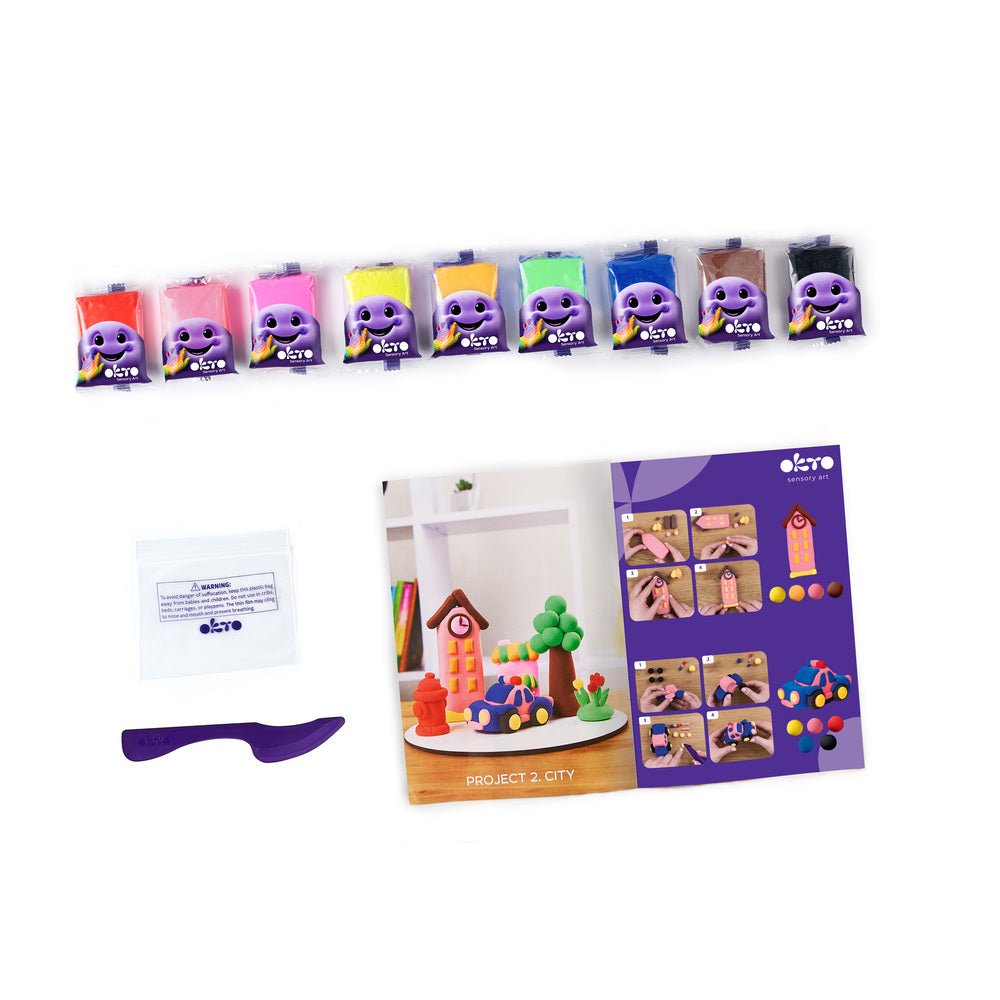 Air clay set for school "Camp"
