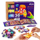 Set of air clay, 36 colors