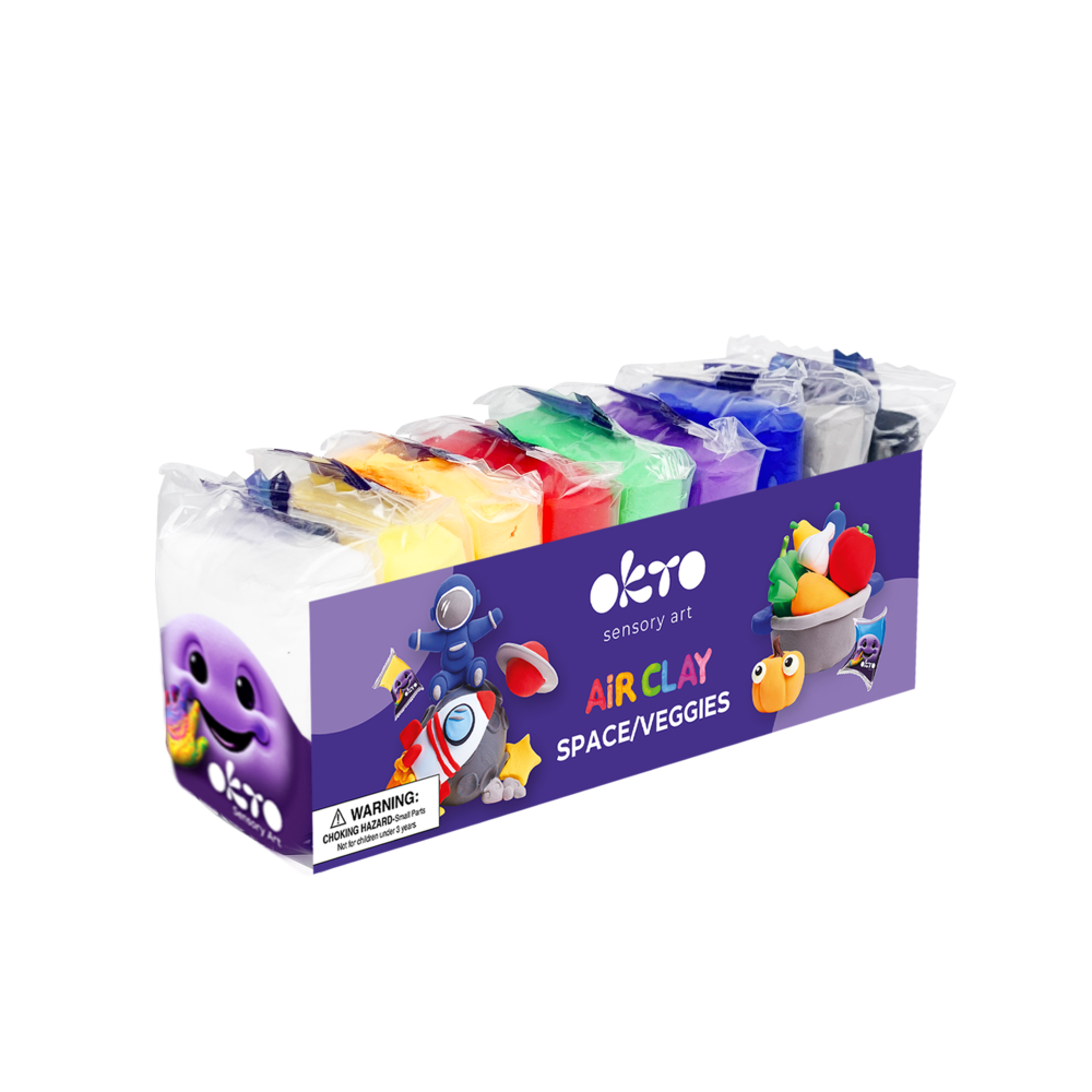 "Universe" air clay set for school